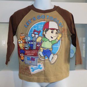 Disney Handy Mandy Let's Go Tools Shirt Size 18 months NEW